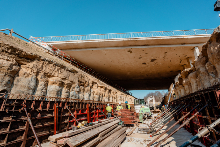 Willemen Infra aan het werk bij Medialaan