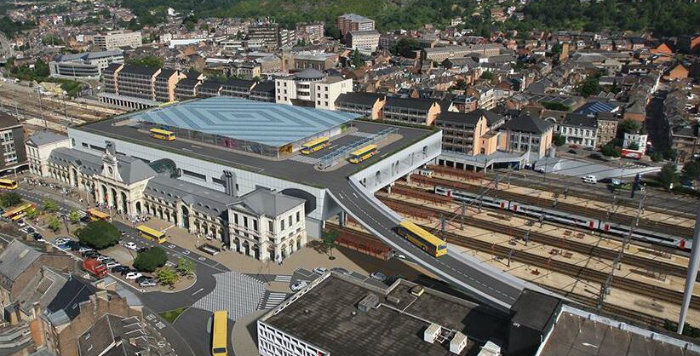Multimodaal station Namen Willemen Groep
