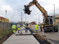 Plastic Road in Haven van Antwerpen