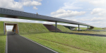Fietstunnels en fietsbruggen in Evergem